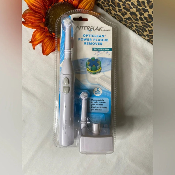 🦋B2B1🦋CONAIR Rechargeable Toothbrush OPTICLEAN Power Plaque Remover - Picture 2 of 4